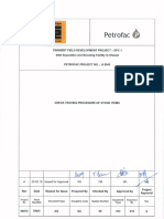 08572-TRHT-AQ-QC-00-OO-210 Rev A-Check Testing Procedure of Stock Items