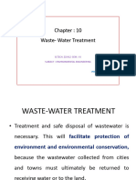Chap 10 Wastewater Treatment New2021 (ST.)