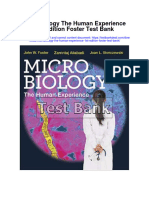 Instant Download Microbiology The Human Experience 1st Edition Foster Test Bank PDF Full Chapter