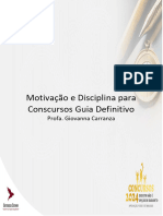 Ebook Motivação e Disciplina para Concursos Guia Definitivo - Gratuito