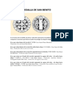 MEDALLA DE SAN BENITO - Oraciones Protectoras