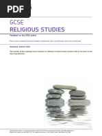 AQA GCSE Religious Studies Question Guide | PDF | Argument | Religious ...