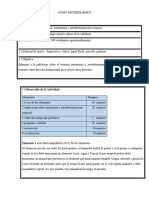 GUION METODOLÓGICO Autonomia y Autodeterminacion