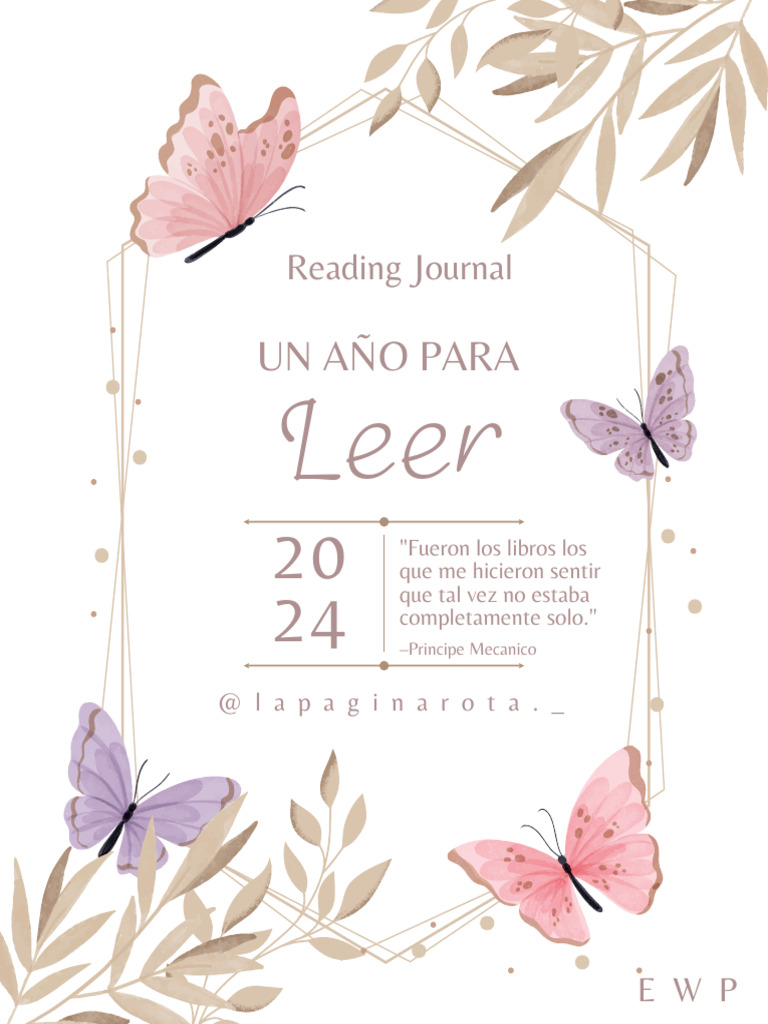 Reading Journal 2024 Pdf
