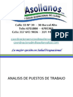 Analisis de Puestos de Trabajo