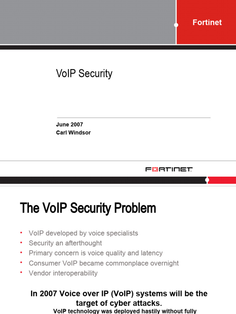 FortiGate VoIP Solutions V 0 5 PDF Voice Over Ip Port Computer 