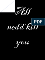 All Need Kill You Novel PT BR