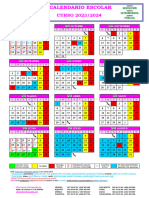 Calendario Escolar PIDE