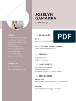 CV - Joselyn Gamarra