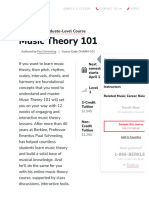 Music Theory 101 Course - Berklee Online