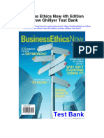 Instant Download Business Ethics Now 4th Edition Andrew Ghillyer Test Bank PDF Full Chapter