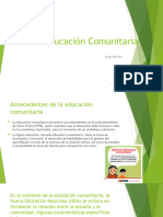 Educación Comunitaria