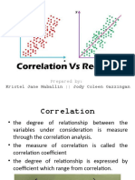 Correlation and Regression