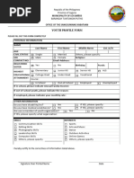 KK Profiling Guidelines and Objectives | PDF | Government