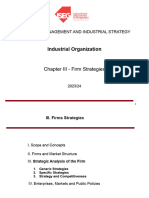 IO - Chapter III - Firm Strategies - 2023-24