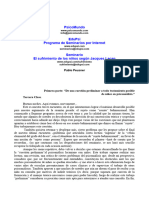 El Sufrimiento en El Niño - Peusner Clase3