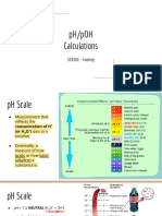 5 - PH - pOH Calculations