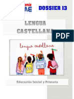 Dossier 13 - Lengua Castellana