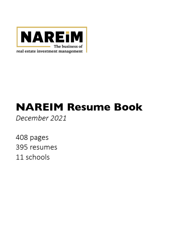 2021 Resume Book MBA Top Business School, PDF