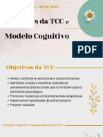 Conceitos Da TCC e Modelo Cognitivo