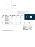 Facture #Commande # Date Net À Payer Ref Produit Qte P.U.Ht Fcfa %tva TVA Total HT Fcfa Total TTC Fcfa