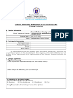 NLC Evaluation Form Sugbongcogon