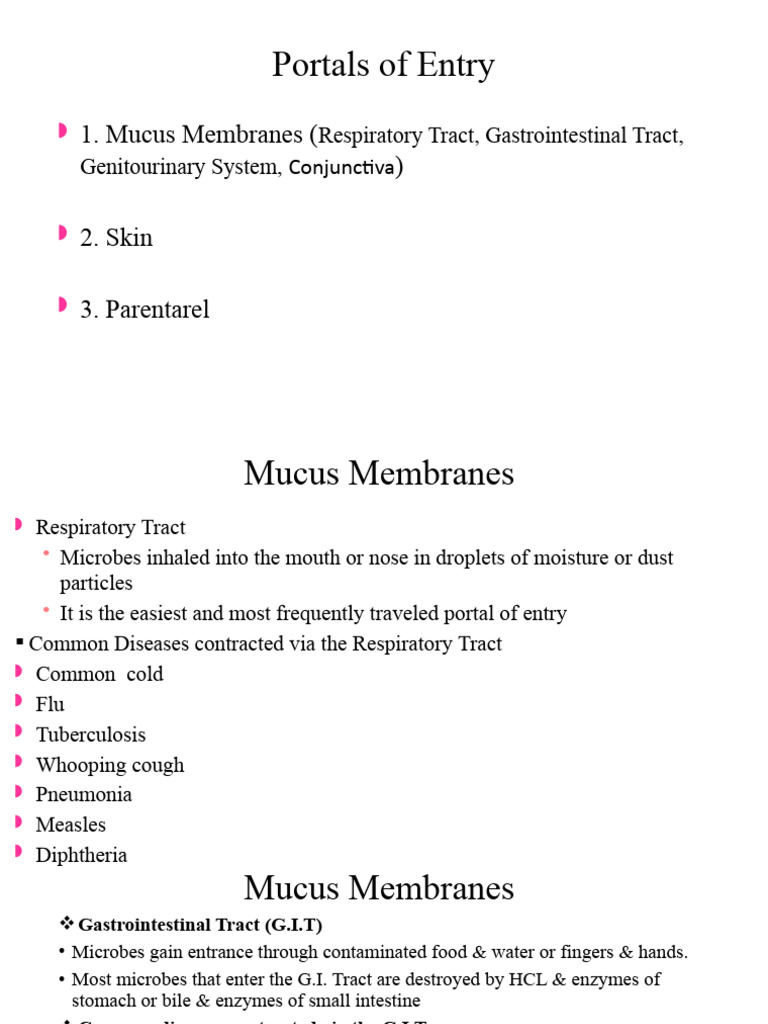 Portal of Entry | PDF | Virus | Medicine