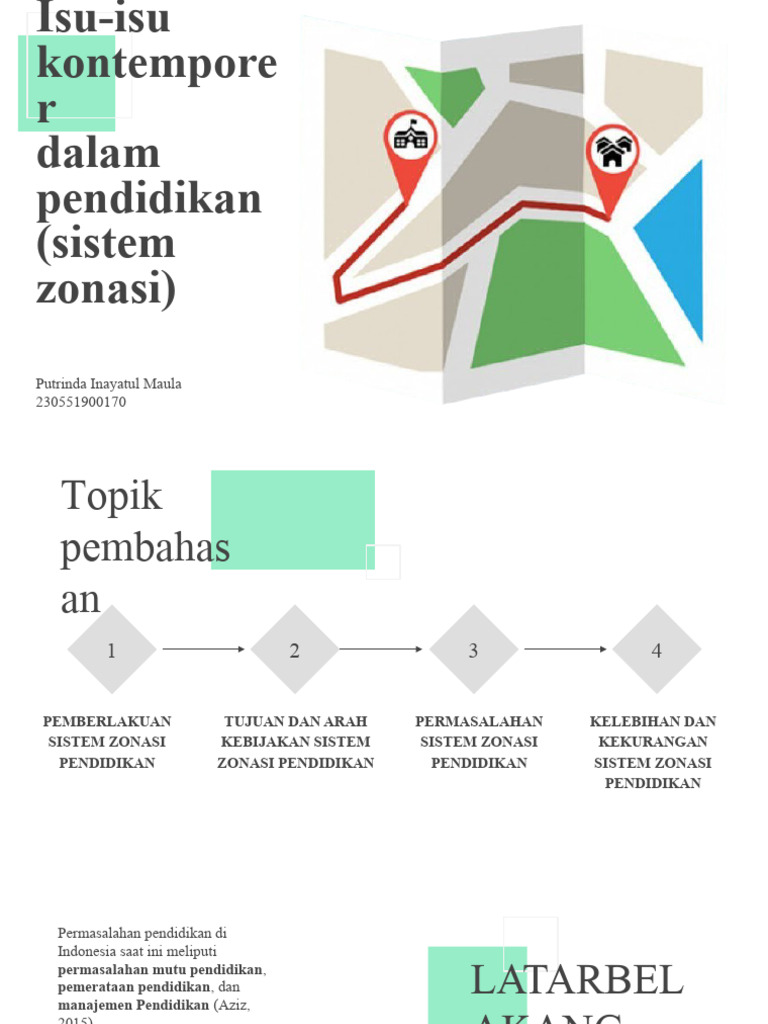 Sistem Zonasi Pendidikan: Tujuan, Kelebihan, dan Kekurangan | PDF