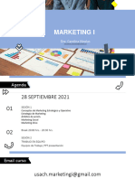 Marketing I: Dra. Carolina Nicolas