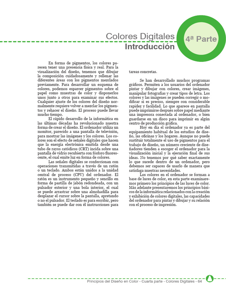 Colores Digitales en Diseño Gráfico | PDF | Color | Cian