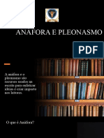 Anafora e Pleonasmo