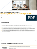 Etl Sap Hana