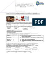 Segunda Evaluación Parcial Biología