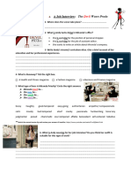 A Job Interview The Devil Wears Prada CLT Communicative Language Teaching Resources - 130654