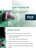 Effective use of Teaching Aids