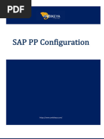 SAP PP Confi