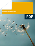 Workflow API Reference