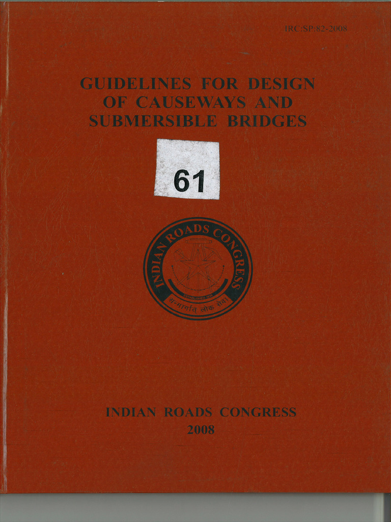 Irc SP 82-2008 | PDF