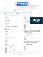 Examen de Trigonometria 2do