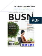Instant Download Busn 6 6th Edition Kelly Test Bank PDF Full Chapter
