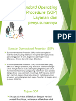 Standard Operating Procedure SOP Layanan