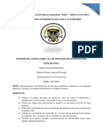 Informe de Laboratorio de Manufactura