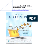 Horngrens Accounting 12th Edition Nobles Test Bank