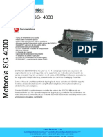 Ficha Tecnica Motorola Sg-4000