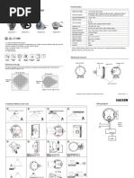 HD406VRH ON&OFF Specification