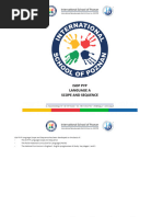 ISoP PYP Language A Scope and Sequence