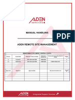 025 QHSEC SOP Manual Handling