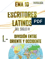 Patrología Tema 10 Escritores Latinos Del Siglo IV