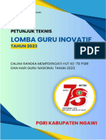 Petunjuk Teknis Lomba Guru Inovatif PGRI Kabupaten Ngawi Tahun 2023
