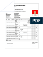  Kartu Rencana Studi